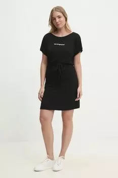 Платье Emporio Armani Underwear, черный