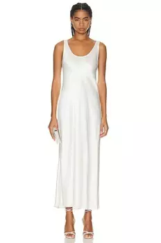 Платье Enza Costa Satin Tank, цвет Cloud