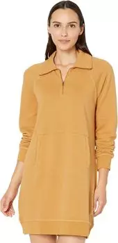 Платье Epiq с длинными рукавами на молнии 1/4 Toad&Co, цвет Autumn