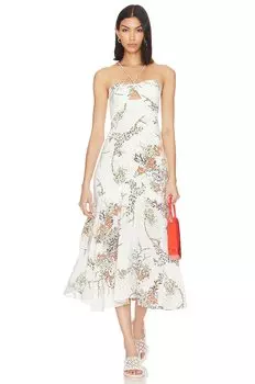 Платье Equipment Alani, цвет Nature White Multi