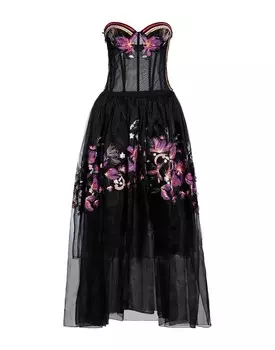 Платье Ermanno Scervino, черный