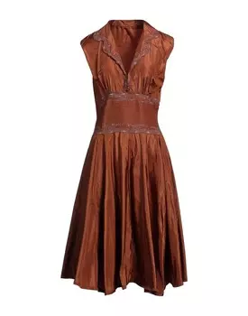 Платье Ermanno Scervino, коричневый