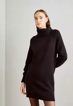 Платье Esprit, цвет black