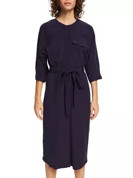 Платье ESPRIT, темно-синий