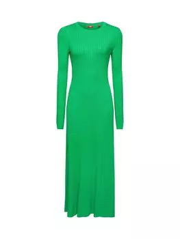 Платье Esprit, зеленый