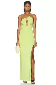 Платье Et Ochs Sage Drawstring Cutout Gown, цвет Firefly