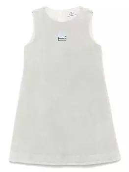 Платье ETRO KIDS с мотивом «Пегас», синий