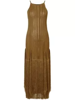 Платье Everly Proenza Schouler, коричневый