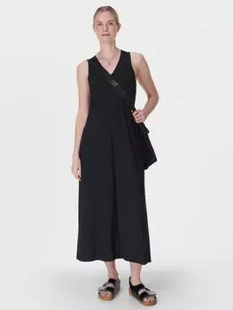 Платье explorer ace с v-образным вырезом Sweaty Betty, черный