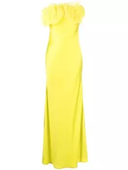 Платье Eyelar с цветочной аппликацией Rachel Gilbert, желтый