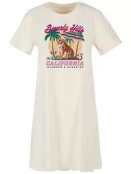 Платье F4NT4STIC Beverly Hills California Glamour Summer, песочный