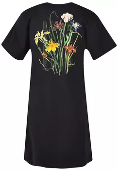 Платье F4NT4STIC T Shirt Blm Blumenstrauss T Shirt, черный