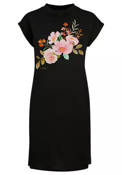 Платье F4NT4STIC T Shirt Blumen, черный