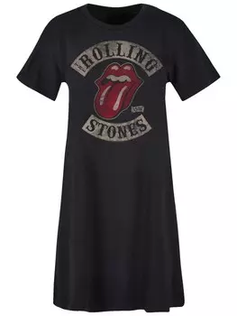 Платье F4NT4STIC The Rolling Stones Tour78, черный