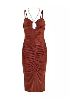 Платье faina Cocktail Dress, ржаво-красный