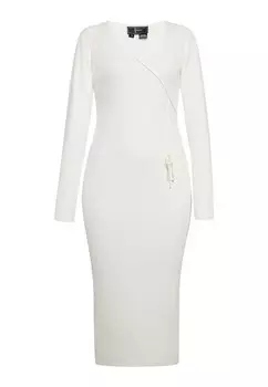 Платье faina Knitted dress, цвет Wool white