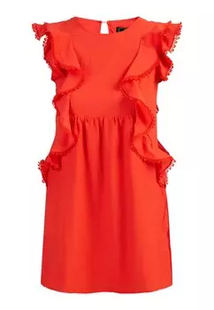 Платье faina, красный
