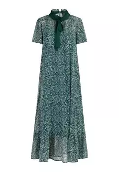 Платье faina Midi Aus Chiffon, цвет Grn Weiss