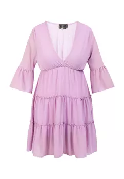 Платье faina Mini Mit Rschen, цвет Flieder
