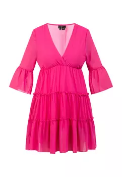 Платье faina Mini Mit Rschen, розовый