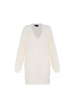 Платье faina Sweater, белый