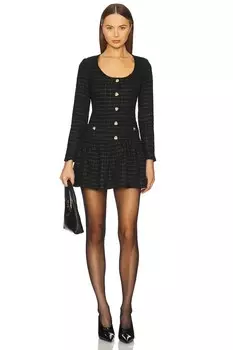 Платье фэллон Amanda Uprichard, черный