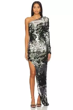 Платье farah на одно плечо Bronx And Banco, черный