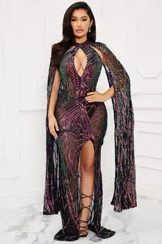 Платье Fashion Nova BCCDQ70257, черный