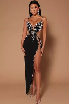 Платье Fashion Nova FN726, черный