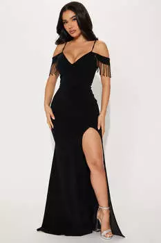 Платье Fashion Nova MF21310, черный