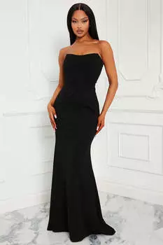 Платье Fashion Nova MF21393, черный