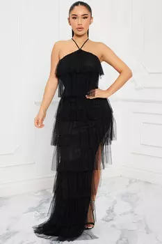 Платье Fashion Nova MF21679, черный