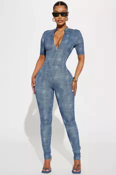 Платье Fashion Nova NJ9555N, деним
