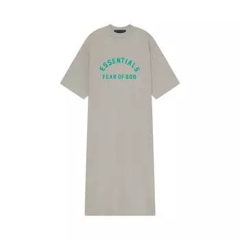 Платье Fear Of God Essentials Fear of God Essentials 3/4 Sleeve Dress, серый