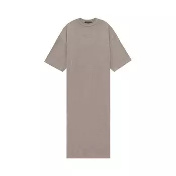 Платье Fear of God Essentials с рукавом 3/4, Core Heather