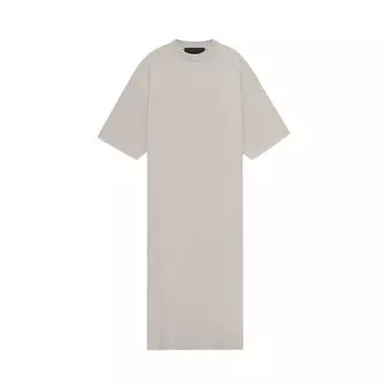 Платье Fear of God Essentials с рукавом 3/4, Silver Cloud