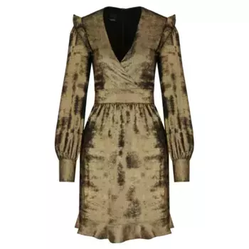 Платье Фернандо Pinko, золотой