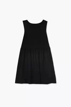 Платье фигуристки для девочек Forever 21, черный