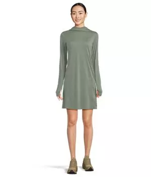 Платье Fjllrven Abisko Sun-hoodie Dress W, цвет Patina Green