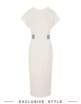 Платье Fksp X Yoox, слоновая кость