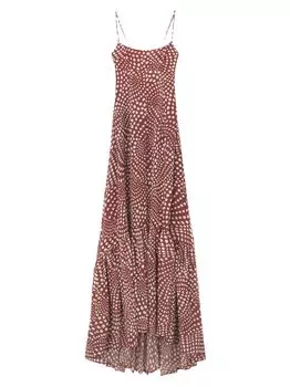 платье Florence в горошек STAUD