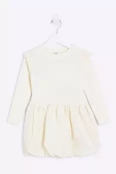 Платье фонарик для девочек River Island, бежевый