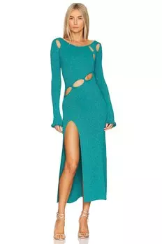 Платье For Love & Lemons Lorelei, синий