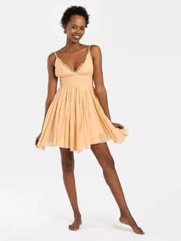 Платье fp1 делия Free People, красный