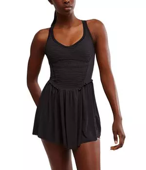 Платье FP Movement Smockin Hot Dress, черный