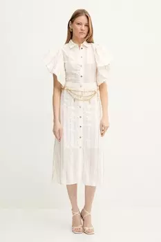 Платье Fracomina, бежевый