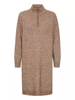 Платье Fransa Knitted dress SANNY DR 3, цвет mottled brown
