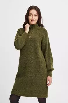 Платье Fransa Strick FRSANNY DR 1, зеленый