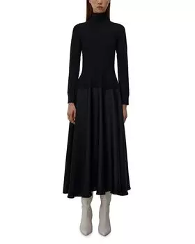 Платье Фрэнсис Сатин SIMKHAI, черный