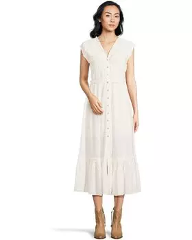 Платье Free People Desert Dazed Midi, цвет Clean Ivory
